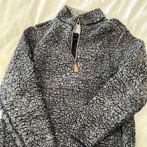 The Sherpa Pullover Company The Victoria Sherpa Pullover Jacket